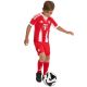 7. adidas FC Bayern 25/26 Heimtrikot rot JN8510 Kinder-Sportset