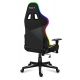 21. Huzaro Force 6.2 Schwarzer RGB-Gaming-Stuhl