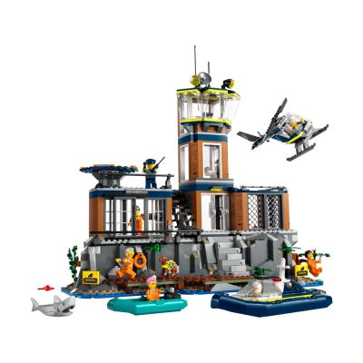 14. LEGO City 60419 Polizei auf der Gefängnisinsel