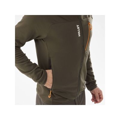 8. MILLET M Seneca Fleece Hoodie Jacke Grün