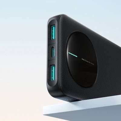 14. Joyroom JR-PBF12 Pro Powerbank 22,5 W 10000 mAh mit Digitalanzeige, 2x USB-A, 1x USB-C – Schwarz