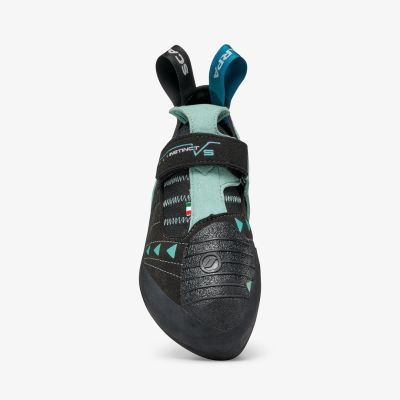 2. Scarpa Instinct VS Damenschuhe, Schwarz/Aqua, Größe 37,5
