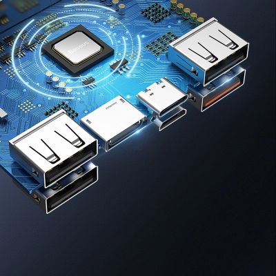 17. Baseus Amblight Powerbank 65W 30000mAh Overseas Edition weiß (PPLG000102)