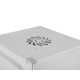 6. LANBERG Wandregalschrank 10" 12U 280x310 GRAU, Metalltüren (zerlegt verpackt) WF10-2312-00S