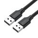 Ugreen USB-Kabel - USB 2.0 480 Mb/s 1,5 m - schwarz (US102)