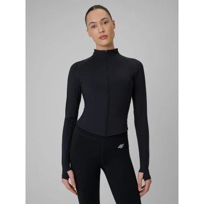 Damen-Trainings-Sweatshirt, schmal geschnitten, schnelltrocknend, Größe 4F 4FRSS26TFSWF0949-20S