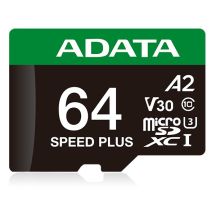 ADATA Speed Plus MicroSDXC 64 GB Klasse 3 UHS-I/U3 A2 V30