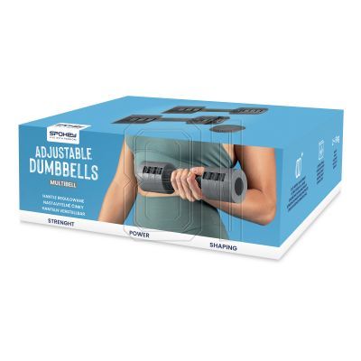 11. Verstellbare Hanteln 2x 2,5 kg Spokey Multibell SPK-944195