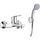 Badewannenarmatur mit Duschset
