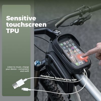 2. Rockbros Fahrradrahmentasche 30120082001 1,3 l