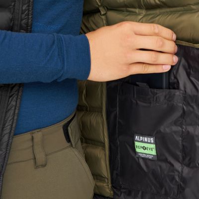 8. Alpinus Artos Herrenweste Schwarz Aktiv