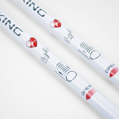 4. Long Life Lite SMJ Sport verstellbare Nordic Walking Stöcke HS-TNK-000006680