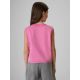 2. Ärmelloses Mädchen-T-Shirt mit Aufdruck 4F 4FJRSS26TSLEF328-54S