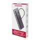 10. Axagon HMC-4KX3 Kabelgebundene Dockingstation USB 3.2 Gen 1 (3.1 Gen 1) Typ-C Grau