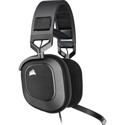 9. Corsair HS80 RGB USB Headset, kabelgebunden, Handheld, Gaming, Carbon