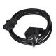 GEMBIRD PC-186 Kabel (C13 / IEC C13 / IEC 320 C13 - Schuko; 1,8m; schwarz)