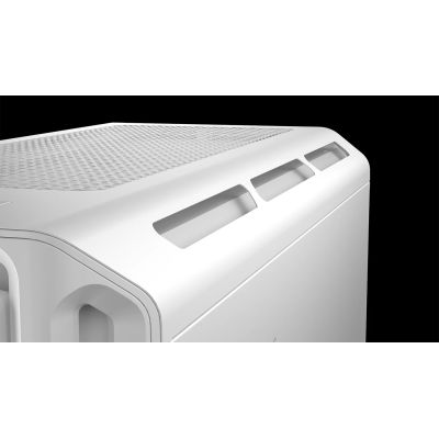 3. CORSAIR Geh Midi 5000T Computergehäuse (gehärtetes Glas) Weiß