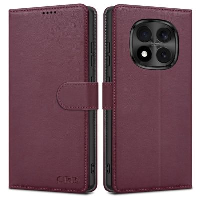 Tech-Protect Wallet-Hülle für Xiaomi Redmi Note 15 Pro 5G – Burgunderrot