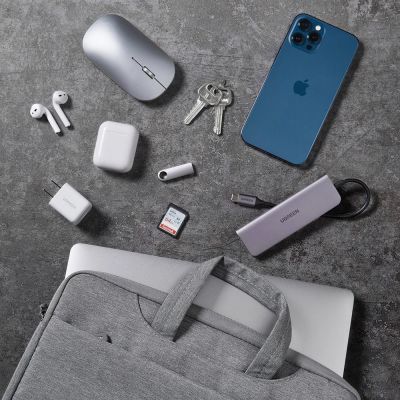 3. Ugreen LP437 Tasche für einen 13'' Laptop – Grau