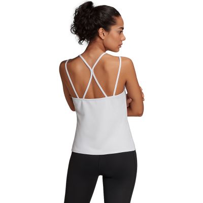 11. adidas Studio Slim Strappy Back Tank Top W HE3141