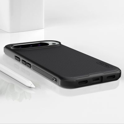 20. Nillkin Super Frosted Shield Pro Magnetische Hülle für Google Pixel 10/10 Pro, kompatibel mit MagSafe – Schwarz
