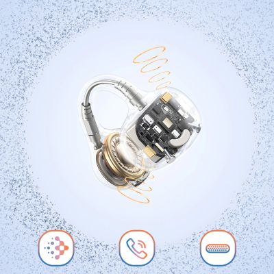 12. OWS Baseus Bass BC1 Ohrhörer mit Clip – Pink