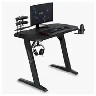 SENSE7 Gaming-Schreibtisch Nomad Classic Schwarz 120x60 cm