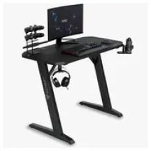SENSE7 Gaming-Schreibtisch Nomad Classic Schwarz 120x60 cm