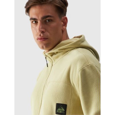 6. Oversize-Fleecejacke mit Kapuze für Herren, Größe 4F 4FWAW24TFLEM252-44S