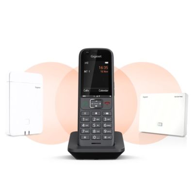 8. Gigaset S700H PRO DECT-Telefon, Anrufername und -identifizierung, Anthrazit