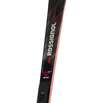 5. Rossignol Forza 70' Ti+ Master R22 / SPX 14 Rockerace GW Red Metal Ski