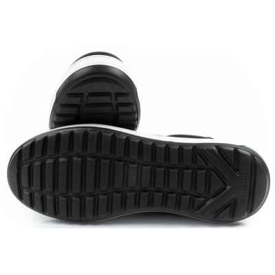 9. Karl Lagerfeld Herrenschuhe Sneaker Kapri aus naturfarbenem Leder, schwarz