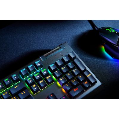 3. Razer BlackWidow V4 X. Tastatur Formfaktor: Volle Größe (100 %), Geräteschnittstelle: USB, Tastatur-Switch: Mechanischer Switch. Art der Hintergrundbeleuchtung: RGB-LED. Empfohlene Verwendung: Gaming. Produktfarbe: Schwarz