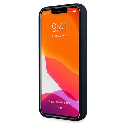 4. Mercedes Silicone Line Case für iPhone 13 mini - Marineblau