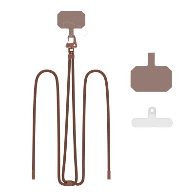 4. Tech-Protect C5S Seil-Umhängegurt – braun