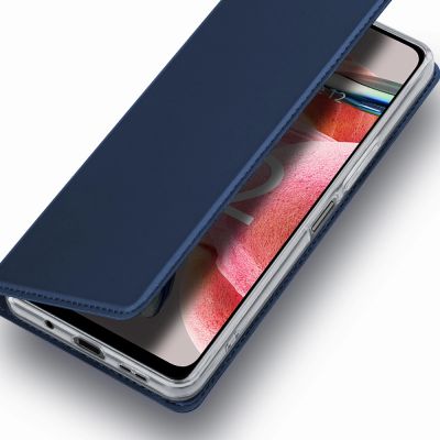 14. Dux Ducis Skin Pro Hülle für Xiaomi Redmi Note 12 Flip Card Wallet Stand Blau