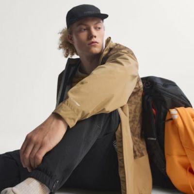 15. adidas TERREX Xperior 2.5L Hybrid Primeknit Climaproof Jacke – Cardboard, Größe: XL