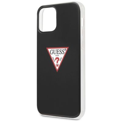 6. Guess GUHCP12MPCUCTLBK iPhone 12/12 Pro 6,1" schwarz/schwarze Hardcase Triangle Collection