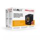 3. KEMOT PROsinus-800 URZ3405B Notstromversorgung, Sinuswellenwandler mit Ladefunktion, 12 V/230 V, 800 VA/500 W – Schwarz