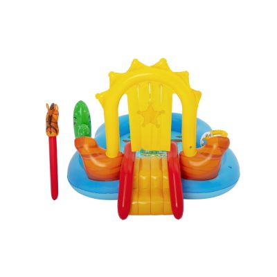 4. Bestway 53118 aufblasbarer Spielplatz 264x188x140cm