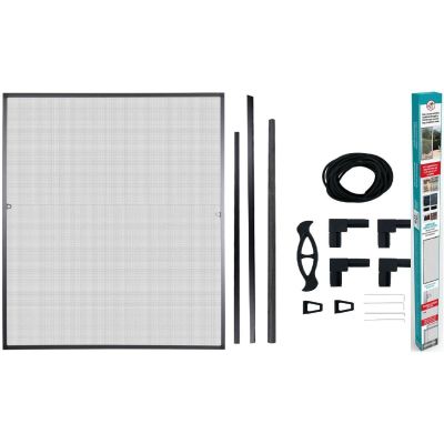 9. ALU-MOSKITONETZ-FENSTER 150X130CM GARDEN LIFE