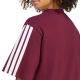 5. Damen-T-Shirt adidas Essentials 3-Stripes Boyfriend in Bordeaux KF6287