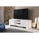 3. TV-Schrank WEST 42/130/42 weiß/glänzend weiß