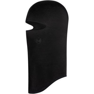 3. Buff Merino Lightweight Balaclava – Solid Black