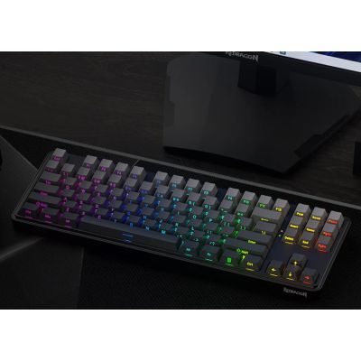 7. REDRAGON K707SP-RGB-PRO StarBlade Tastatur USB + RF Wireless + Bluetooth Schwarz