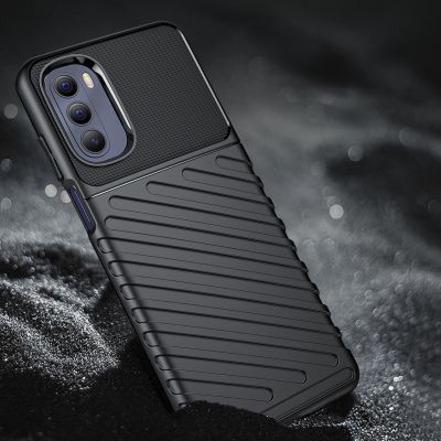 5. Thunder Case flexible gepanzerte Hülle für Motorola Moto G Stylus 2022 schwarz