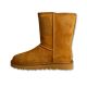 2. UGG W Classic Short Rubber Logo High Snow Boots für Damen - 1108230-CHE