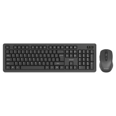 SAVIO Kabelloses Tastatur- und Maus-Set KB-03