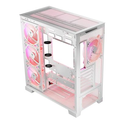 7. MODECOM VOLCNO SPACE APEX ARGB MIDI WEISSES GEHÄUSE