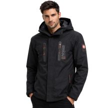 Herren-Übergangsjacke Geographical Norway AYOUBE BLACK DB MEN 009 (SZ2204H/GN-BLACK)